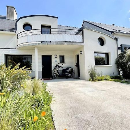 Jolie Maison Moderne A 200M Du Port De Lomener プロムール エクステリア 写真